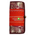 กระเป๋าสตางค์ผ้าชาวเขา กระเป๋าใบยาว