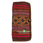 กระเป๋าสตางค์ผ้าชาวเขา กระเป๋าใบยาว
