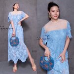 เดรสลูกไม้แขนสั้นสวยมาก แพทเทรินดีงามใส่ง่ายใส่ได้บ่อย มีดีเทลเก๋ๆที่ช่วงอกซีทรูทั้งด้านหน้าและด้านหลังแต่งแผงคอมุก สวยละมุน ชายผ่าทั้ง2ข้าง ใส่สบาย : สินค้าคุณภาพ (พร้อมส่ง)