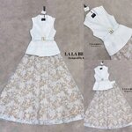 เซต3ชิ้นเสื้อสูทคอปกแขนกุดกระดุมหน้าพร้อมกระดุมแปกกันโป๊ช่วงคอวีเสื้อตัดเย็บด้วยเนื้อผ้าสูทอัดกาวเนื้อผ้ามีน้ำหนักอยู่ทรงสวยทรงเสื้อเข้ารูปเข้าทรงตัดตามไซส์เข้ารูปช่วงเอวมาพร้อมเข็มขัด ใส่สบาย : สินค้าคุณภาพ (พร้อมส่ง)