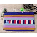 กระเป๋าใส่เหรียญ กระเป๋าลีซู 6x11 ซม.