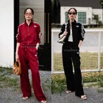 Set เสื้อวอร์มแขนยาวซิปหน้าแขน Adi..das + กางเกงขายาว ใส่สบาย : สินค้าคุณภาพ (พร้อมส่ง)