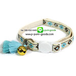 ปลอกคอแมวลายชนเผ่า ปลอกคอแมวตัวล๊อคนิรภัย