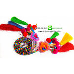 สายรัดเอว/เข็มขัดชาวเขา (ประดับพู่ยาว)