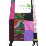 กระเป๋าย่ามผ้าต่อชาวเขา - size M