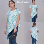 เสื้อลินินแท้ 100% แบบลายสวยเก๋ๆ ทรงสวย งานเนียบ : สินค้าคุณภาพ (พร้อมส่ง)