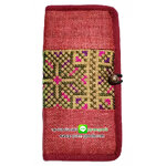 กระเป๋าสตางค์ผ้าชาวเขา กระเป๋าใบยาว