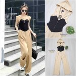 Jumpsuit ลุคสวยเก๋มากๆ ใส่สบายมีซับในอย่างดี ทรงสวย งานซิปหน้า มีฮู๊ดเก๋ๆ ใส่สบาย สินค้าคุณภาพ (พร้อมส่ง)