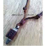 สร้อยหนัง จี้กระสุนปืน (Bullet)