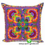 ปลอกหมอนอิงผ้าม้งจีน 16x16 นิ้ว (40 ซม.)