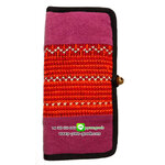กระเป๋าสตางค์ผ้าชาวเขา กระเป๋าใบยาว