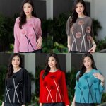 เสื้ออัดพลีท 100% เนื้อเดียวกับงาน Brand งาน สวย🔮High Quality ✔️ ใส่สบาย : สินค้าคุณภาพ (พร้อมส่ง)