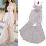 เดรสสายเดี่ยวตัวยาวสวยทรงดี งานสวยเรียบดูดีสุดๆตัวชุดเลือกใช้ผ้าเนื้อสวยเป๊ะตามแบบฉบับ ด้านข้างเว้าเซ็กซี่ด้านหน้าแต่งดอกไม้สวยโดดเด่น ท่อนล่างเดรสทรงสอบสวย ด้านหน้าผ่าเว้าสูง ใส่สบาย : สินค้าคุณภาพ (พร้อมส่ง)