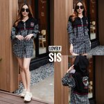 เสื้อเชิ้ตแขนยาวลายสกอตแต่งฮู้ด เย็บต่อผ้ายืดด้านบนมีสกรีนด้านหลัง งานจริงสวยใส่เท่ห์มากๆค่า : สินค้าคุณภาพ (พร้อมส่ง)