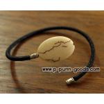 กำไลพันเชือกเทียน หินเทอร์ควอยส์ขาว