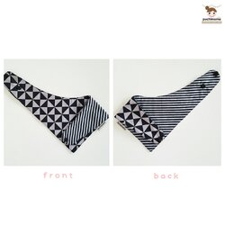 Puchimama "Reversible Bandana" Bib"