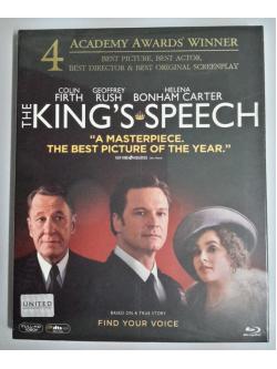 (Blu-Ray) The King's Speech (2010) ประกาศก้องจอมราชา