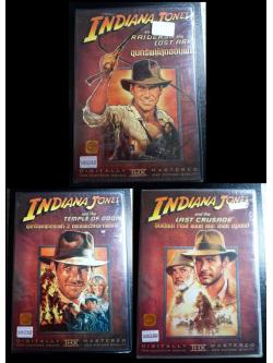 (DVD) Indiana Jones Trilogy ชุดไตรภาค ขุมทรัพย์สุดขอบฟ้า