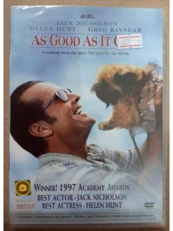 (DVD) As Good as It Gets (1997) เพียงเธอ...รักนี้ดีที่สุดแล้ว (บรรยายไทย)