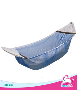 (13190) ผ้าเปลญวนเด็กอ่อน สีฟ้า