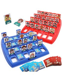 เกมส์ Who is it เกมสืบพยาน บอร์ดเกม Guess Who (ได้ 2 ทีมในกล่องเดียว)