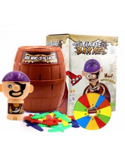 เกมส์ถังโจรสลัดเสียบมีดในตำนาน ขนาดจัมโบ้ Pirate Barrel Games