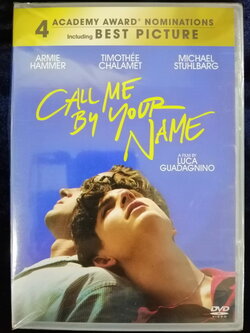 (DVD) Call Me by Your Name (2017) เอ่ยชื่อคือคำรัก (บรรยายไทย)