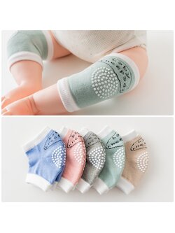 สนับเข่าเด็ก ที่รองเข่าคลาน ที่ใส่เข่าคลาน ถุงเข่า วัยหัดคลาน/หัดเดิน เด็กเล็ก มีกันลื่น Baby Knee Pads