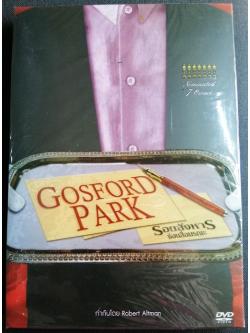 (DVD) Gosford Park (2001) รอยสังหารซ่อนสื่อมรณะ