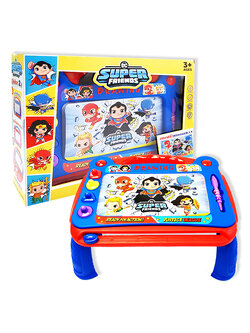 กระดานวาดรูปเด็ก โต๊ะวาดรูปเด็ก ซุปเปอร์ฮีโร่ DC ลิขสิทธิ์แท้