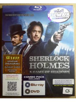 (Blu-Ray) Sherlock Holmes: A Game of Shadows (2011) เชอร์ล็อค โฮล์มส์: เกมพญายมเงามรณะ (มีพากย์ไทย)
