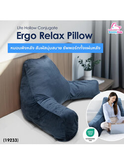 (19233) Welcare (เวลแคร์) Welcare Lite Ergo Relax Pillow หมอนเพื่อสุขภาพ หมอนพิงหลัง หมอนอเนกประสงค์ รุ่น เออร์โก รีแลกซ์