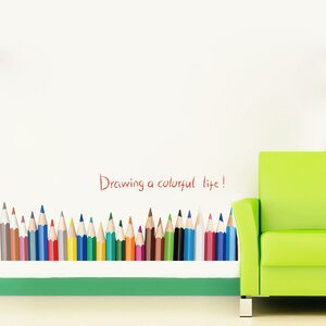 สติกเกอร์ตกแต่งห้องเด็ก DIY