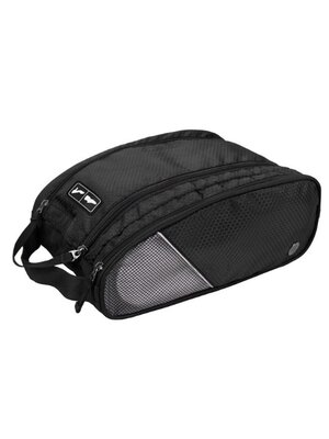 กระเป๋าใส่รองเท้ากันน้ำ สำหรับเดินทาง เล่นกีฬา ผลิตจากโพลีเอสเตอร์คุณภาพสูง เบา ทนทาน มีกระเป๋าซิปด้านข้าง