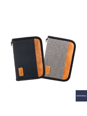 กระเป๋าใส่พาสปอร์ตขนาดกลาง กระเป๋าใส่เอกสารการเดินทาง RFID PASS พร้อมช่องป้องกันการสแกน RFID มี 2 สีให้เลือก