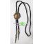 สร้อยคาวบอย โบโลไทด์ (Bolo Tie) หัวม้าสีทอง (*สายไนล่อน*)