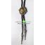 สร้อยคาวบอย โบโลไทด์ (Bolo Tie) หัวม้าสีทอง (*สายไนล่อน*)