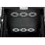 HP-6942 CURVE 19" HIGH PERFORATION EXPORT SERVER RACK 42U (60x90 cm.) สูง 205 cm.