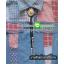 สร้อยคาวบอย โบโลไทด์ (Bolo Tie) หัวม้าสีทอง (*สายไนล่อน*)