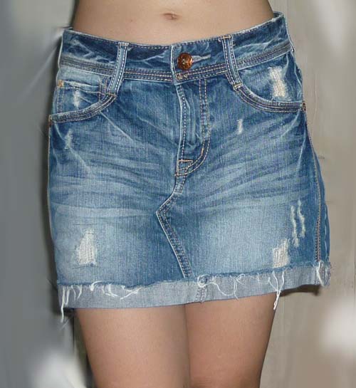 #2กระโปรงยีนส์ สุดเซอร์น่ารัก Cepo 29-36-12