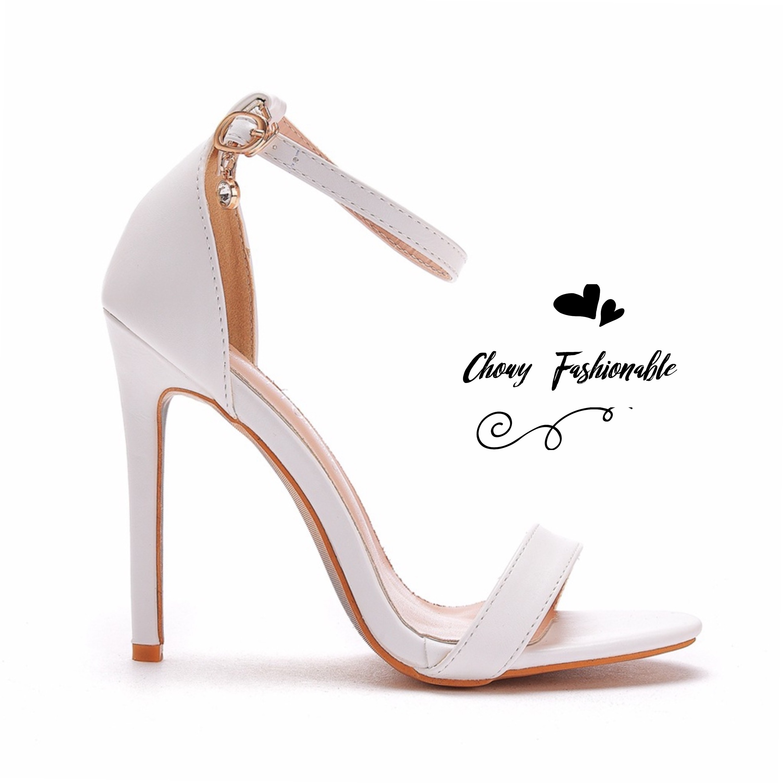 รองเท้าส้นสูงไซส์ใหญ่ 38-46 สูง 4 นิ้ว ส้นสูงนางแบบ ไซส์ใหญ่ KR1099H11