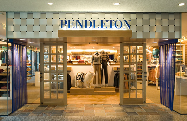 กระเป๋าสตางค์ผ้าขนสัตว์ PENDLETON