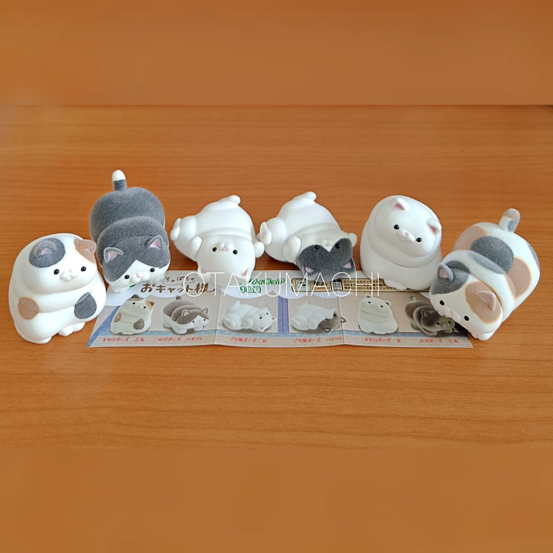 กาชาปองฟิกเกอร์น้องแมวอวบ Cowman Chubby Cat 3rd Flocky Figure