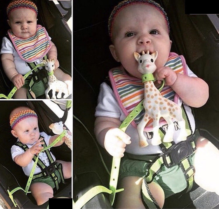 สายคล้องยางกัด สายห้อยจุกดูดผลไม้ สายคล้องจุกหลอก ซิลิโคน JJOVCE คล้องของเล่น/จุกหลอก/ขวดน้ำ เอนกประสงค์