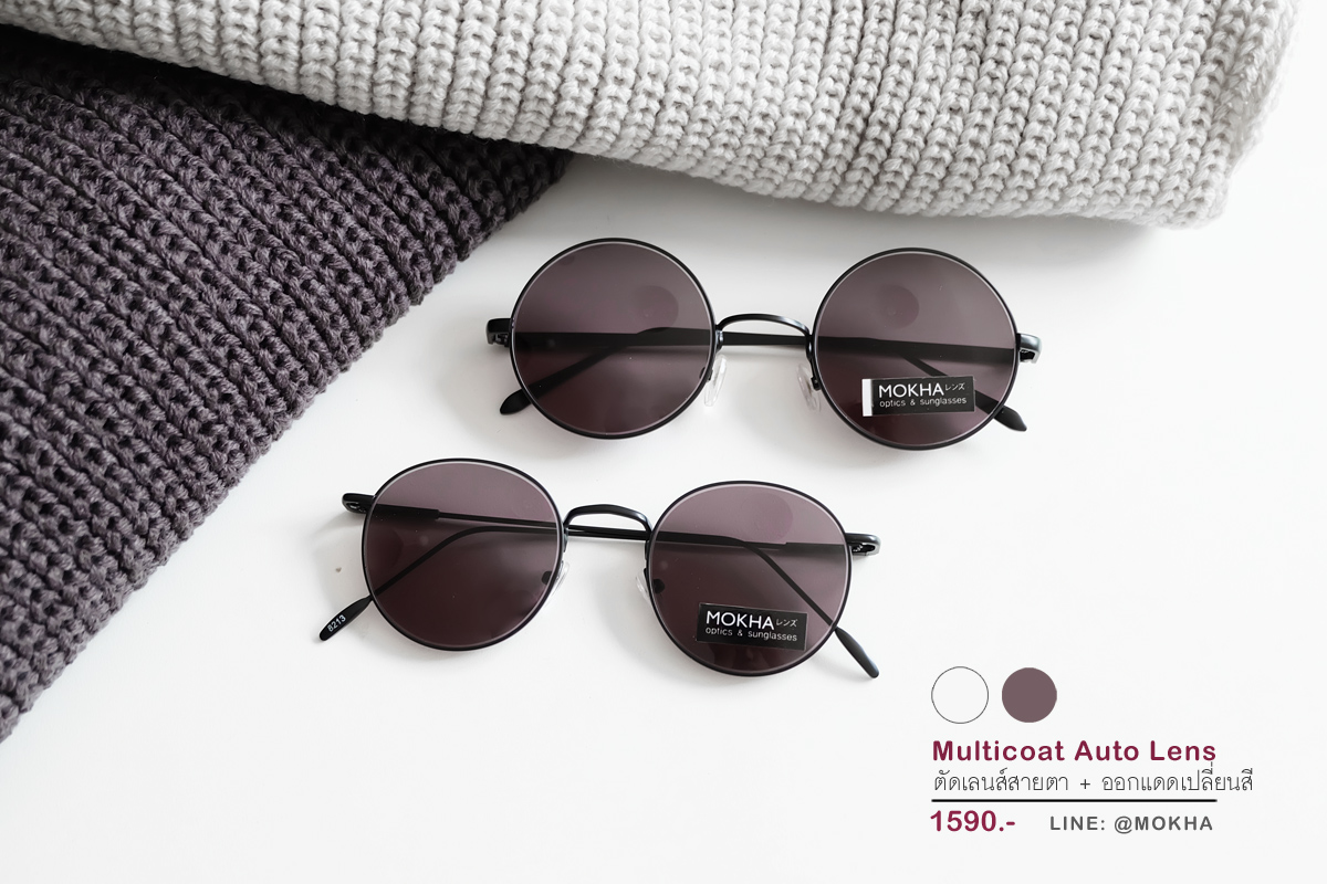 [pre-order] แว่นกันแดด LEO - black กรอบโลหะ ทรงกลม กว้าง 130 มม. (sizeS)