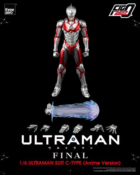 [เปิดจอง] threeZero x Ultraman Figzero: Ultraman suit C type