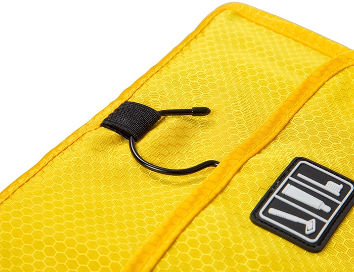 Bagsmart กระเป๋าใส่อุปกรณ์อาบน้ำ คุณภาพสูง ใส่อุปกรณ์อาบน้ำ แขวนได้ สำหรับเดินทาง ท่องเที่ยว (Yellow)