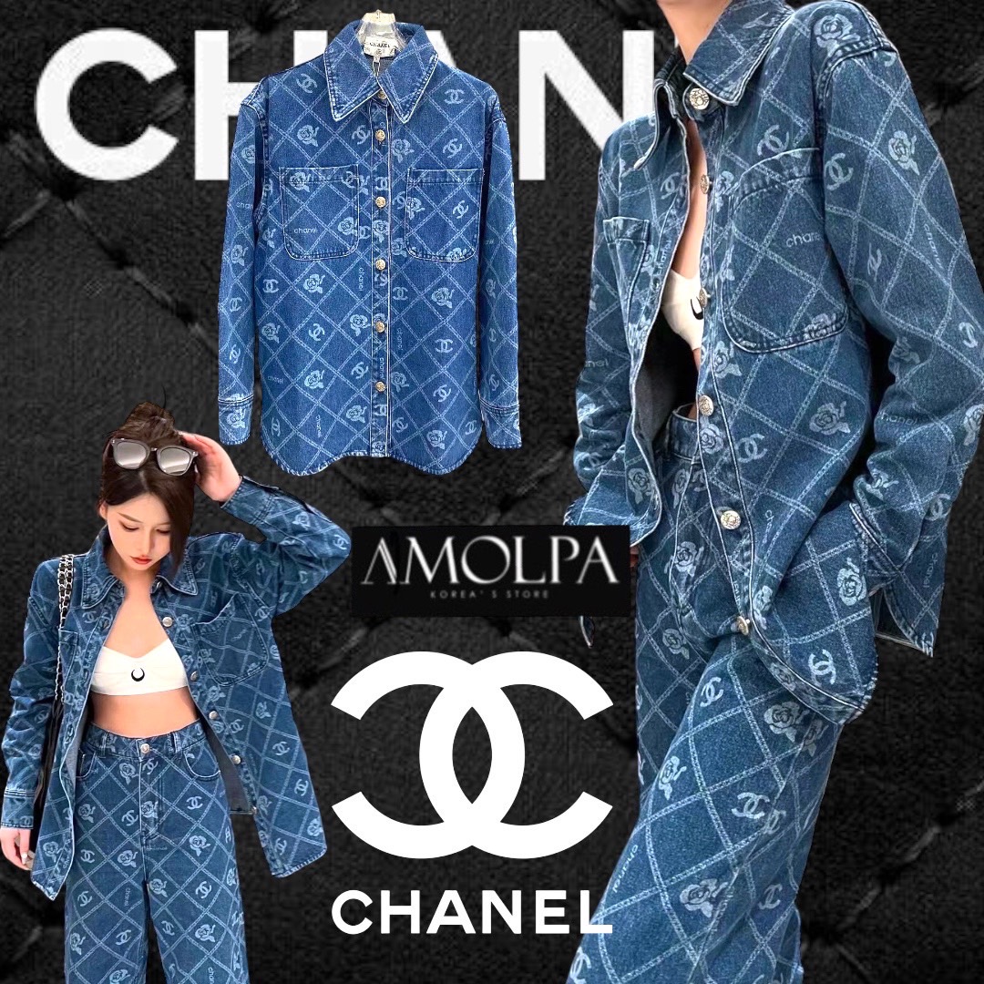 JACKET CHANEL DENIM งานนี้ไฮเอนชนช๊อป ขึ้นห้างเลยน๊า งาน ใส่สบายสุดๆห้ามพลาดเลยจ้า : สินค้าคุณภาพ (พร้อมส่ง)