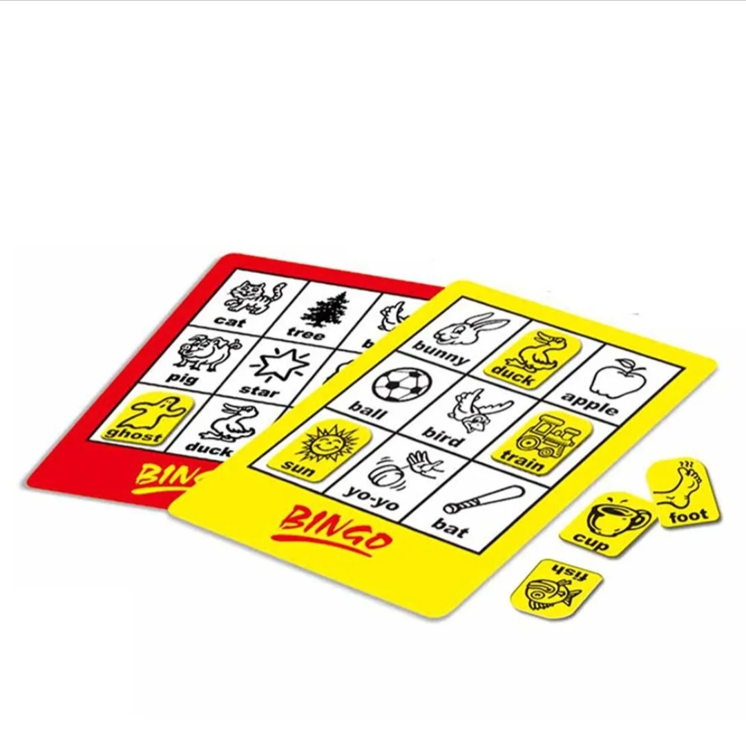 เกมกระดานบิงโกคำศัพท์ Bingo พร้อมเครื่องสุ่มการ์ดแสนสนุก