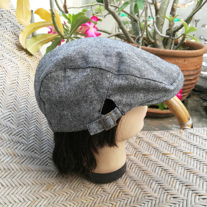 หมวกติงลี่ หมวกแฟลตแค็ป ผ้าหมวกสวย 56-61ซม.